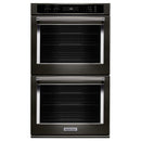 KitchenAid 27-inch, 4.3 cu. ft. Built-in Double Wall Oven with Convection KODE507EBSKODE507EBS