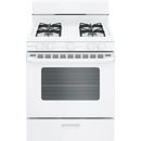 Hotpoint 30-inch Freestanding Gas Range RGBS200DMWW