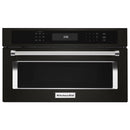 KitchenAid 30-inch, 1.4 cu. ft. Built-in Microwave Oven with Convection KMBP100EBSKMBP100EBS