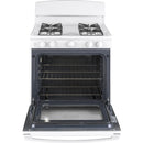 (JGBS30DEKWW) GE 30-inch Freestanding Gas Range JGBS30DEKWW