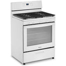 Whirlpool 30-inch Freestanding Gas Range with Frozen Bake™ Technology WFG505M0MWWFG505M0MW