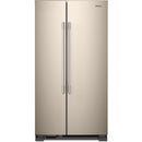 Whirlpool 36-inch, 25.1 cu.ft. Freestanding Side-by-Side Refrigerator WRSA15SNHN