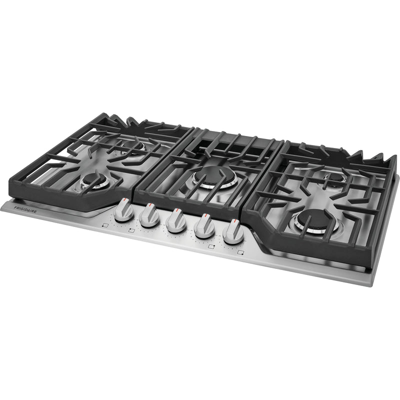 Frigidaire 36-inch Built-In Gas Cooktop FCCG3627AS