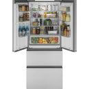 Haier 28-inch 14.5 cu. ft. Counter-Depth French 4-Door Refrigerator QJS15HYRFS