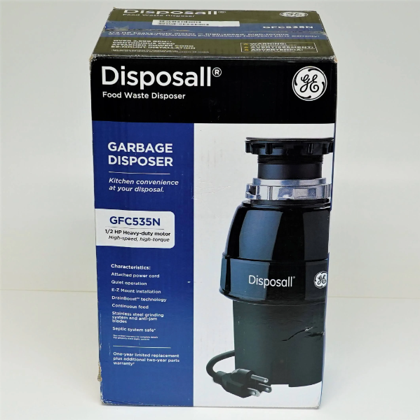 GE GFC535N 1/2 HP Continuous Feed Garbage Disposer (GFC535N)