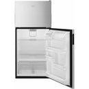 Whirlpool 30-inch, 18.2 cu. ft. Top Freezer Refrigerator with Icemaker WRT348FMES (Stainless Steel)WRT348FMES
