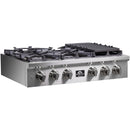 Forno 36-inch Gas Rangetop with 6 Burners FCTGS5751-36FCTGS575136