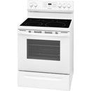 Frigidaire 30-inch Freestanding Electric Range with SpaceWise® Expandable Elements FFEF3054TW