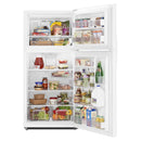 Whirlpool 30-inch, 19.14 cu.ft. Freestanding Top Freezer Refrigerator with Flexi-Slide™ Bin WRT519SZDWWRT519SZDW
