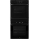 Whirlpool 24-inch, 5.8 cu. ft.  Double Wall Oven with True Convection Technology WOD52ES4MBWOD52ES4MB