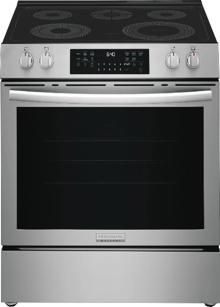 Frigidaire Gallery 30" Front Control Electric Range with Total Convection (GCFE3059BF)