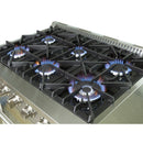 Forno Galiano Alta Qualita 36-inch Freestanding Gas Range with Convection Technology FFSGS6244-36FFSGS624436