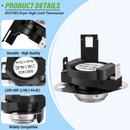 Whirlpool Dryer High Limit Thermostat (WP8557403)