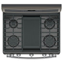 GE Profile 30-inch Free-Standing Gas Range with Convection Technology PGB960EEJESPGB960EEJES