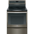 GE Profile 30-inch Freestanding Electric Range with Convection Technology PB911EJES