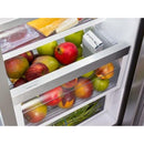 KitchenAid 36-inch, 22.7 cu. ft. Counter-Depth Side-by-Side Refrigerator with Ice and Water KRSC503EBS