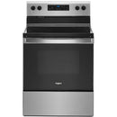 Whirlpool 30-inch Freestanding Electric Range with Frozen Bake™ Technology WFE515S0JSWFE515S0JS