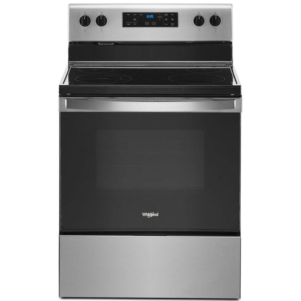 Whirlpool 30-inch Freestanding Electric Range with Frozen Bake™ Technology WFE515S0JS