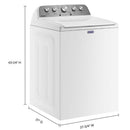 Maytag 4.5 cu. ft. Top Loading Washer with Power™ Agitator MVW5035MWMVW5035MW