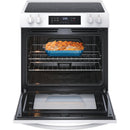 Frigidaire 30-inch Freestanding Electric Range with EvenTemp™ FCFE3062AW