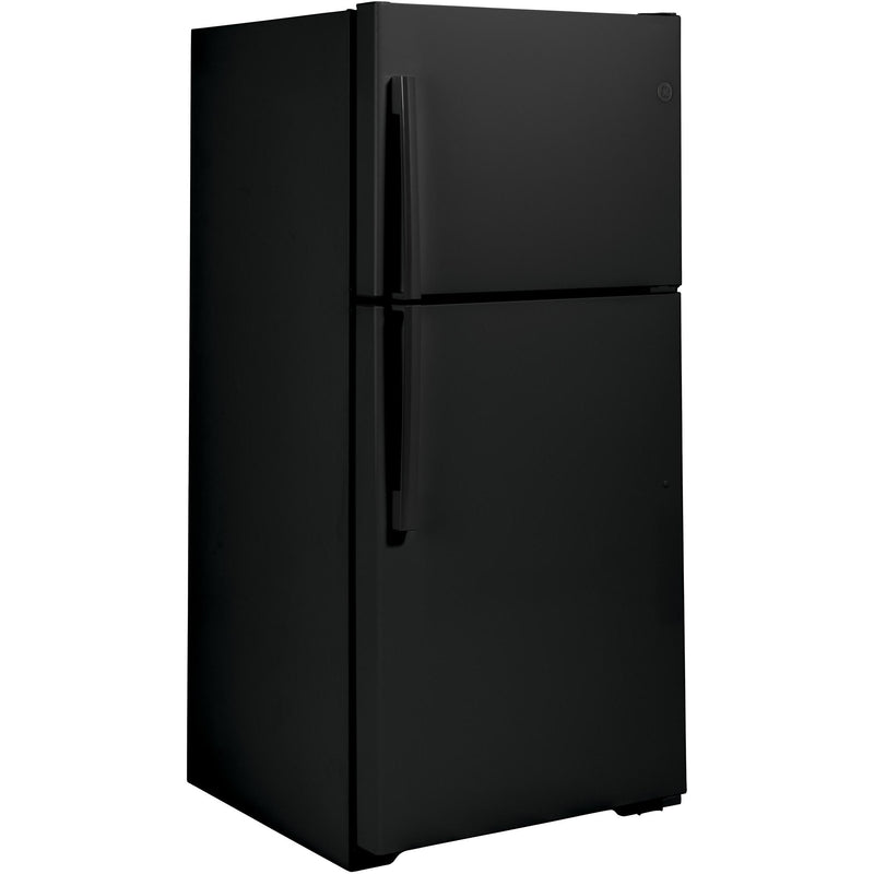 GE 30-inch, 19.1 cu. ft. Top Freezer Refrigerator GTS19KGNRBB