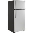 GE 28-inch, 17.5 cu.ft. Freestanding Top Freezer Refrigerator with LED Lighting GTS18GSNRSSGTS18GSNRSS