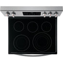 Frigidaire Gallery 30-inch Freestanding Electric Range with Even Baking Technology GCRE3060AF