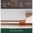 Caf? 24-inch Built-in Dishwasher with WiFi (Matte White/Brushed Bronze) CDT858P4VW2 (CDT858P4VW2)