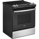 Whirlpool 30-inch Freestanding Electric Range with Frozen Bake™ Technology WEE515SALSWEE515SALS