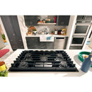 KitchenAid 36-inch Built-in Gas Cooktop with 5 Burners KCGG536PBL (KCGG536PBL)