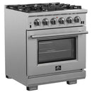 Forno Capriasca Alta Qualita 30-inch Freestanding Gas Range with Convection Technology FFSGS6260-30