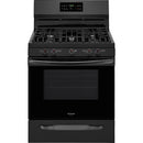 Frigidaire Gallery 30-inch Freestanding Gas Range With Quick Bake Convection FGGF3036TB