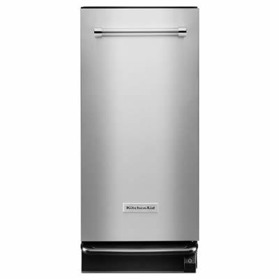KitchenAid 15-inch Built-in Trash Compactor KTTS505ESS