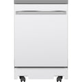 GE Portable Dishwasher with Sanitize Option GPT225SGLWW