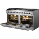 Forno Galiano 60" Freestanding Dual Fuel Range FFSGS6156-60FFSGS615660