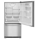Maytag 33-inch, 22.1 cu. ft. Bottom Freezer Refrigerator with Ice and Water MBF2258FEZMBF2258FEZ