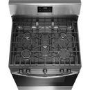 Frigidaire 30-inch Freestanding Gas Range with 5 Burners FCRG3052BS