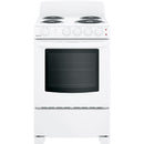 Hotpoint 24-inch Freestanding Electric Range RAS240DMWW