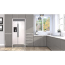 Forno 36-inch, 20 cu. ft. Freestanding Side-by-Side Refrigerator FFRBI1844-36SBFFRBI184436SB