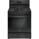 Frigidaire 30-inch Freestanding Gas Range with 5 Burners FCRG3052BBFCRG3052BB