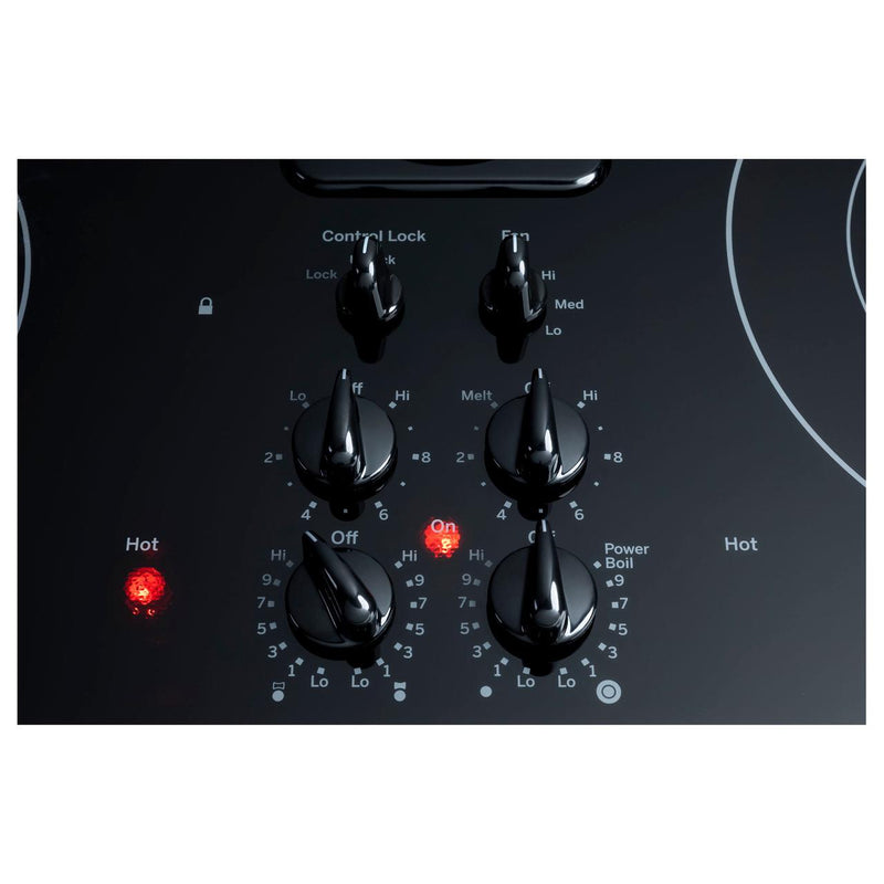 GE Profile 30-inch Built-In Electric Cooktop PP9830DRBB