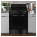 GE 30-inch Freestanding Gas Range with SmartHQ™ GGF400PVBBGGF400PVBB