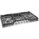 Frigidaire 36-inch Built-In Gas Cooktop FCCG3627AS