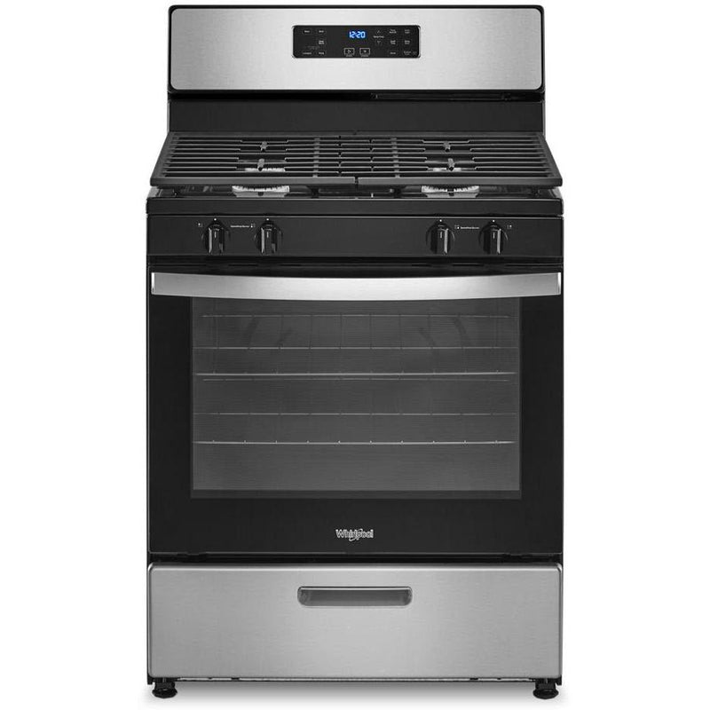 (WFG320M0MS) Whirlpool 30-inch Freestanding Gas Range WFG320M0MS