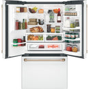 Caf? 36-inch, 22.2 cu.ft. Counter-Depth French 3-Door Refrigerator with Hot Water Dispenser CYE22TP4MW2CYE22TP4MW2
