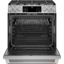 Café 30-inch Slide-in Dual-Fuel Range with Convection Technology C2S900P2MS1