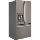 GE Profile 36-inch, 22.2 cu.ft. Counter-Depth French 3-Door Refrigerator with Keurig® K-Cup® Brewing System PYE22PMKESPYE22PMKES