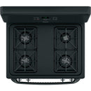 Hotpoint 30-inch Freestanding Gas Range RGBS400DMBB