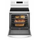 Whirlpool 30-inch Freestanding Electric Range with Frozen Bake™ Technology WFE775H0HWWFE775H0HW