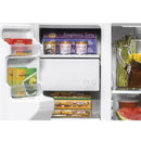 GE 36-inch, 21.8 cu.ft. Counter-Depth Side-by-Side Refrigerator with Water and Ice Dispensing System GZS22IMNES